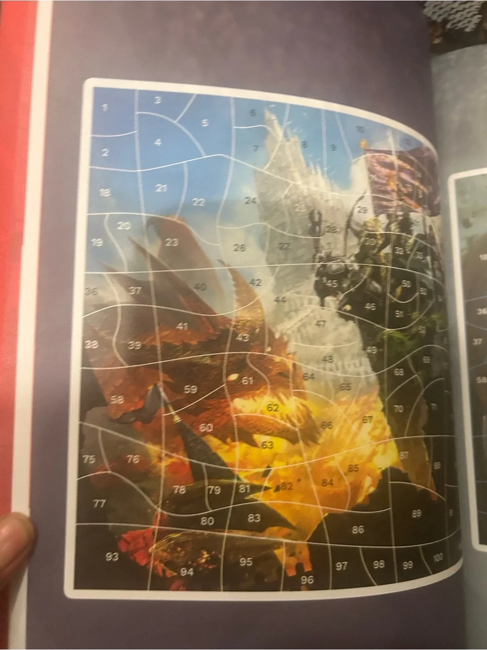 Dungeons & Dragons Sticker Art Puzzles — Multicolor Dragon Pack